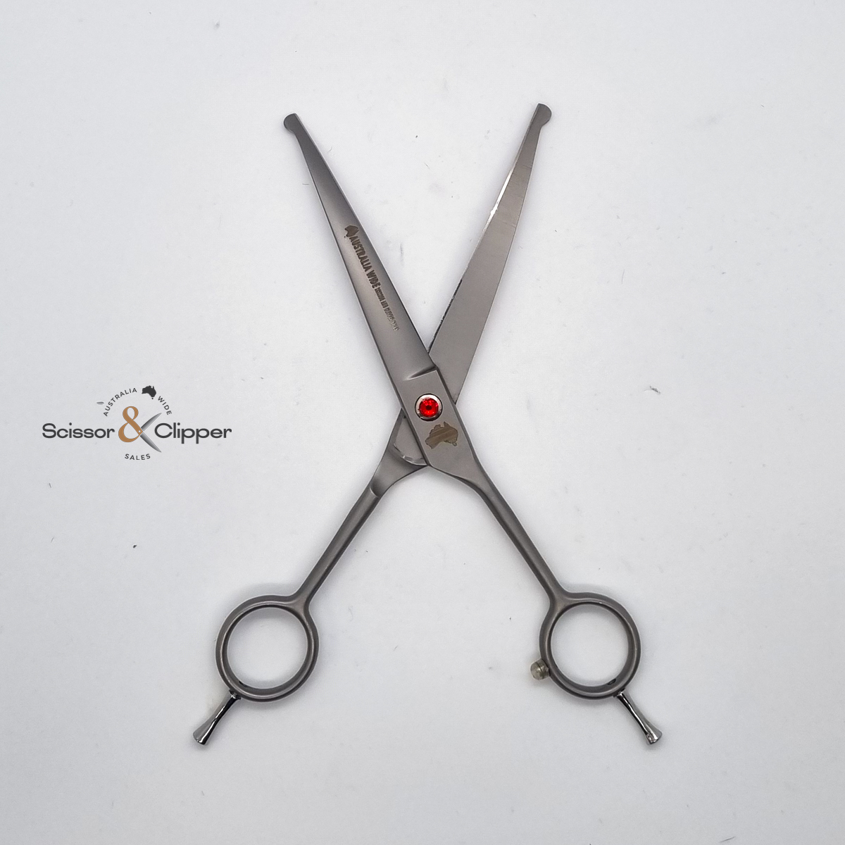 Curved Ball Tip Grooming Scissor – 6.5 inch